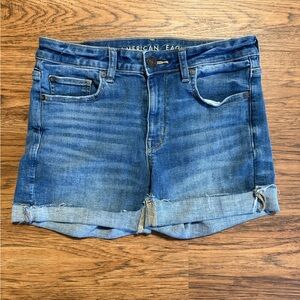 American Eagle Outfitters Women's Classic Blue Jean Shorts